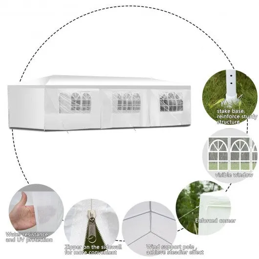 10' x 30' Outdoor Canopy Tent with Side walls