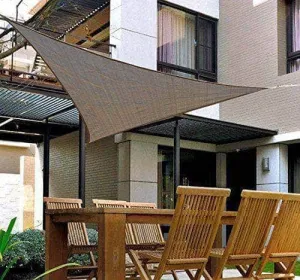 10ft Triangle Canopy Sun Shade Sail Canopy with Carrying Bag - Available in 4 Colours