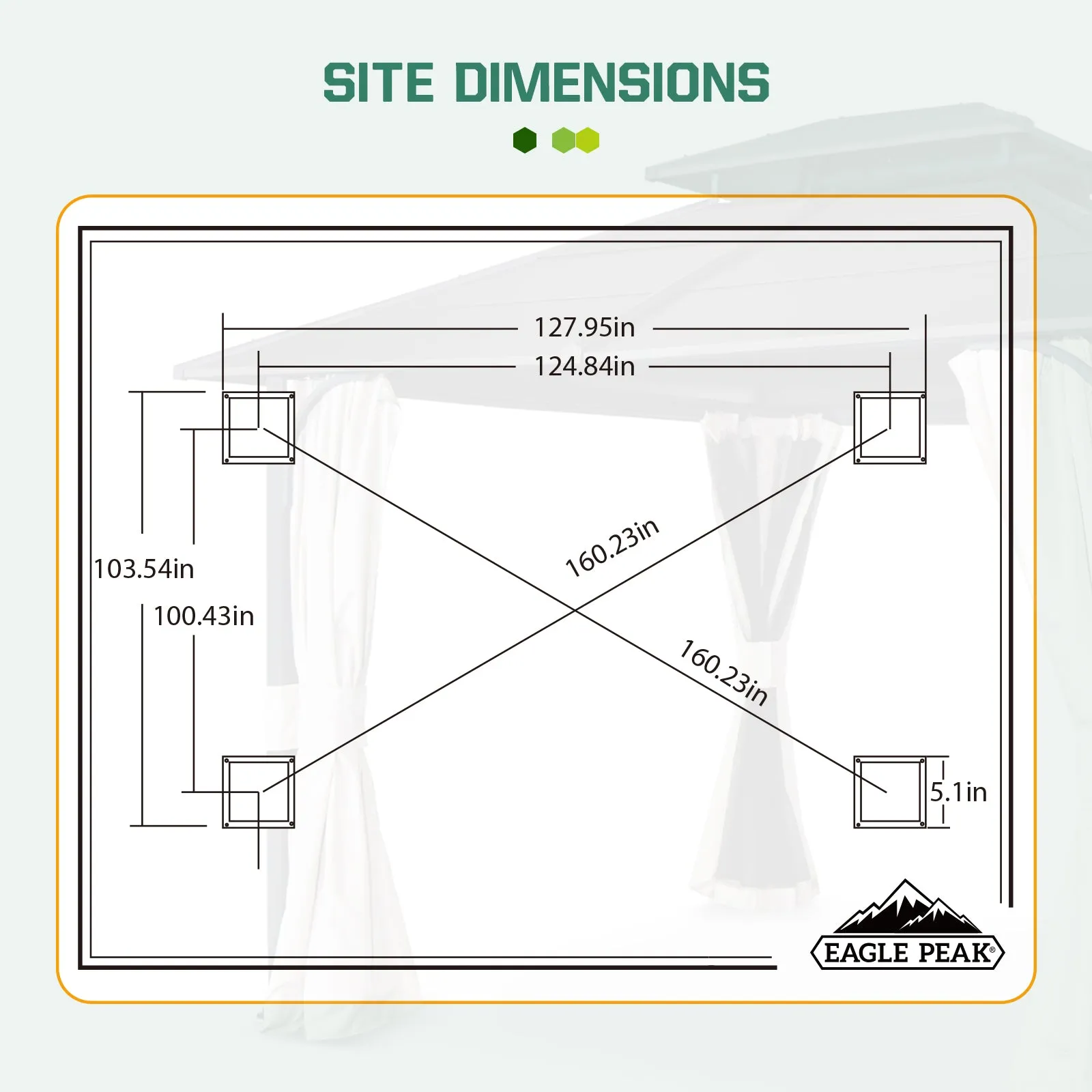 10x12 Outdoor Double Roof Hardtop Gazebo