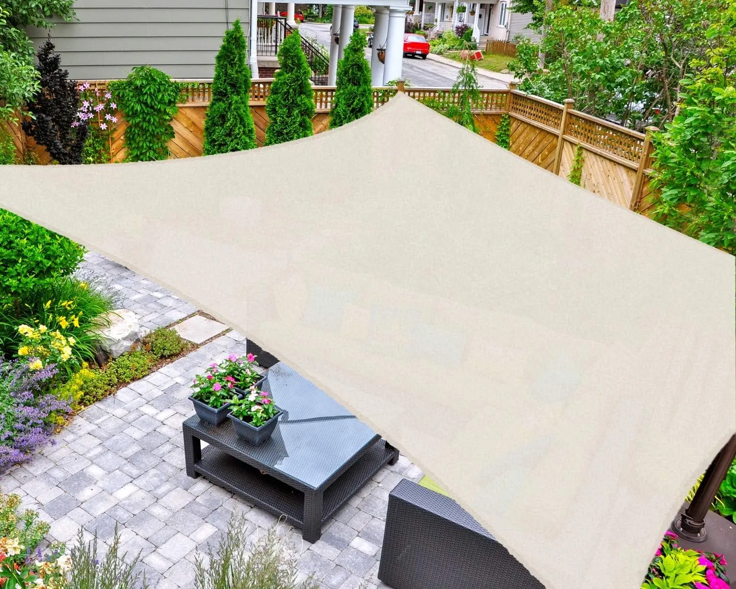 16' x 20' UV Block Canopy for Patio Backyard Lawn Garden Outdoor Activities