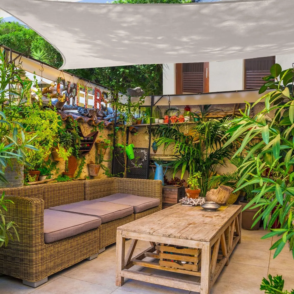 16' x 20' UV Block Canopy for Patio Backyard Lawn Garden Outdoor Activities