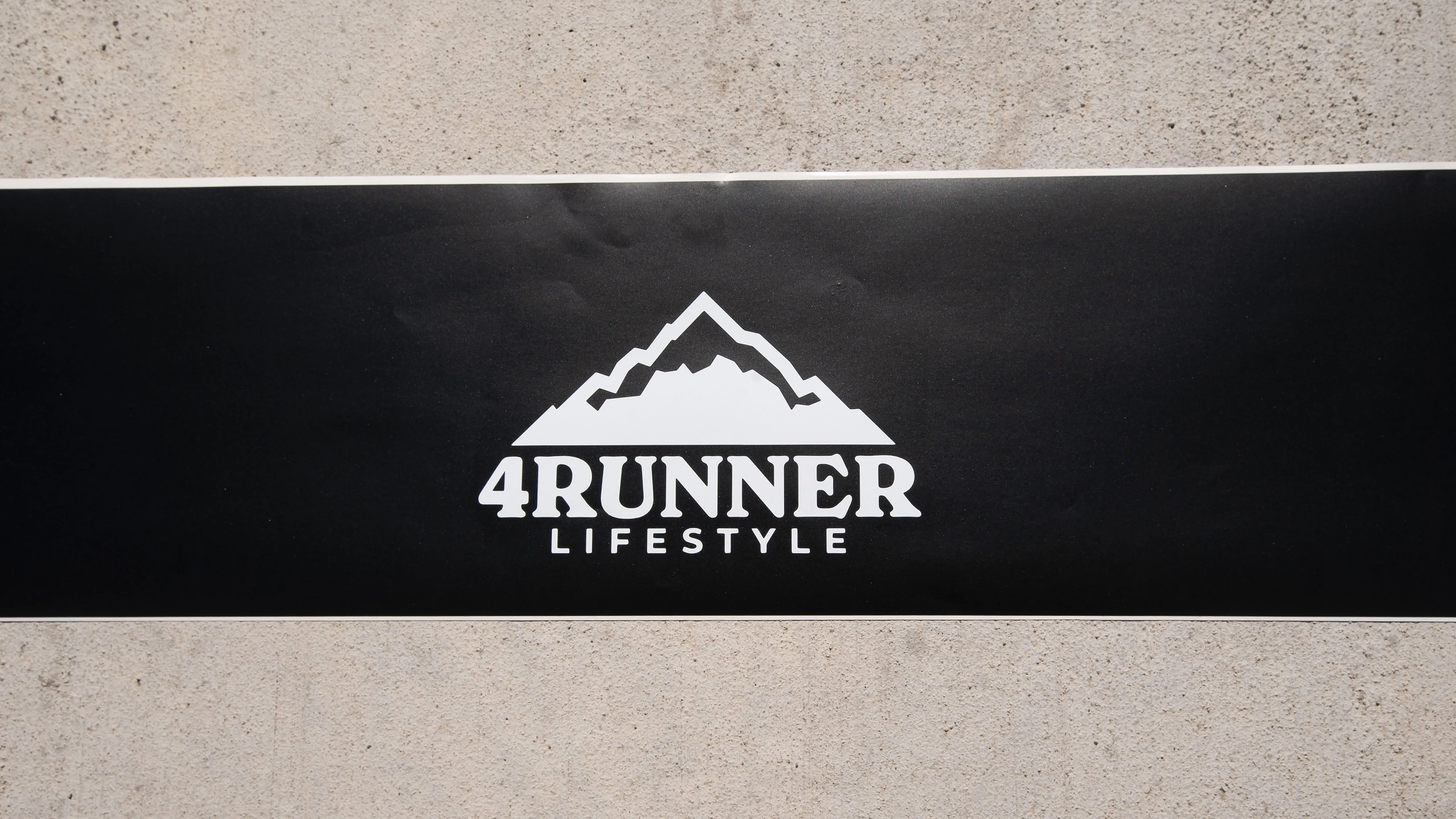 4Runner Lifestyle Windshield Banner