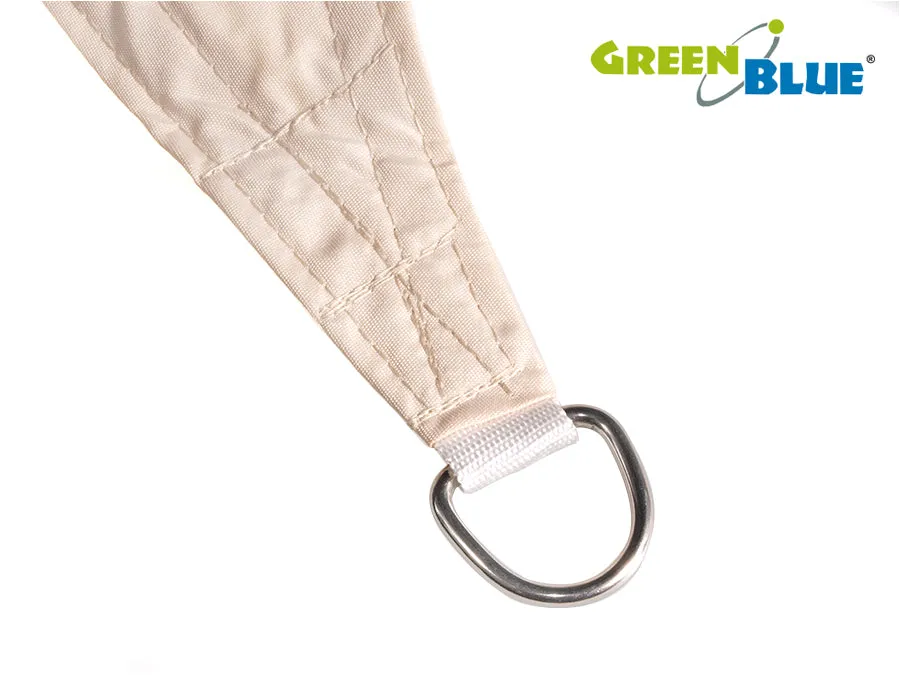 4x4m GreenBlue GB504 cream garden shade sail
