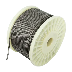 50M 4mm 316 Marine Grade Stainless Steel Wire Rope Cable