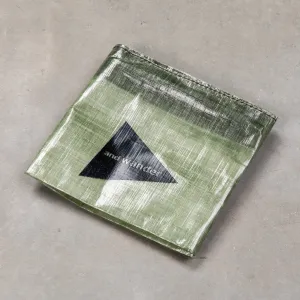 And Wander Dyneema Wallet Green
