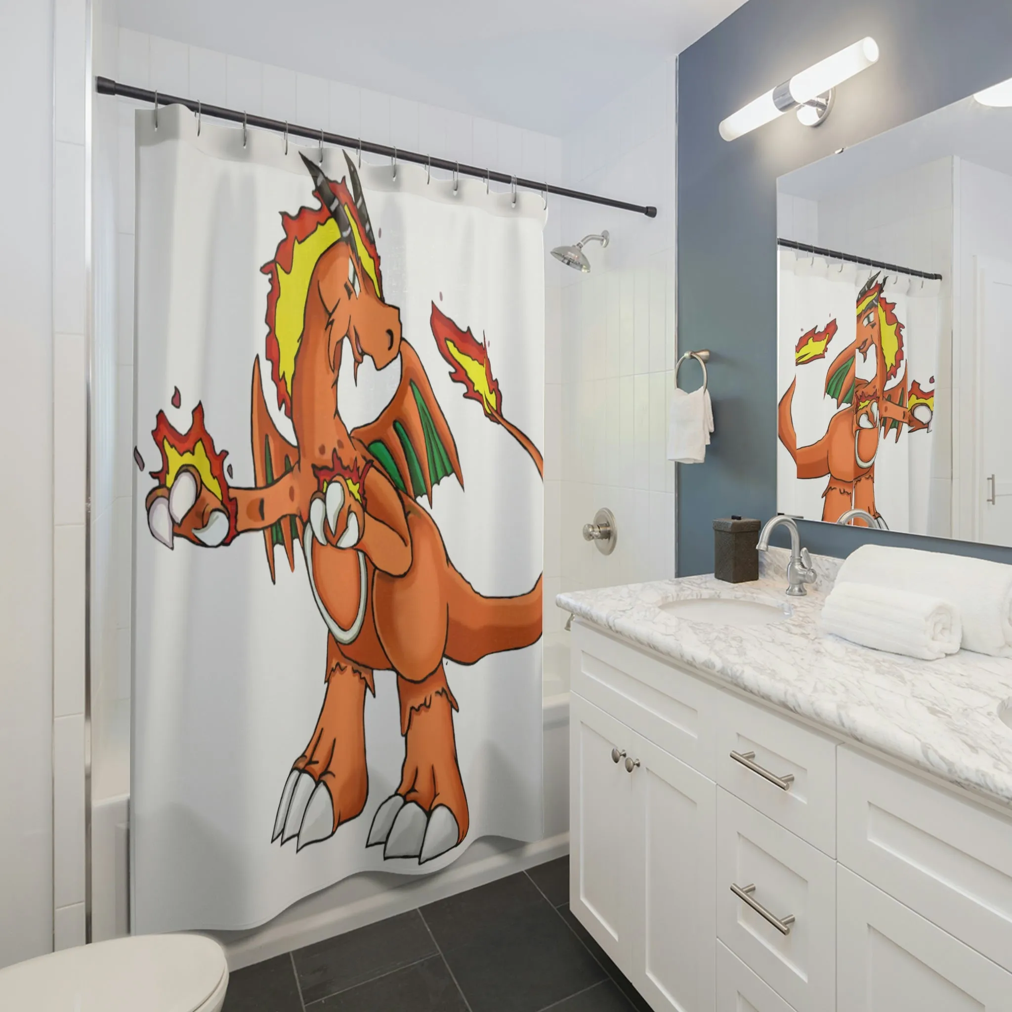 Angetiron Shower Curtains