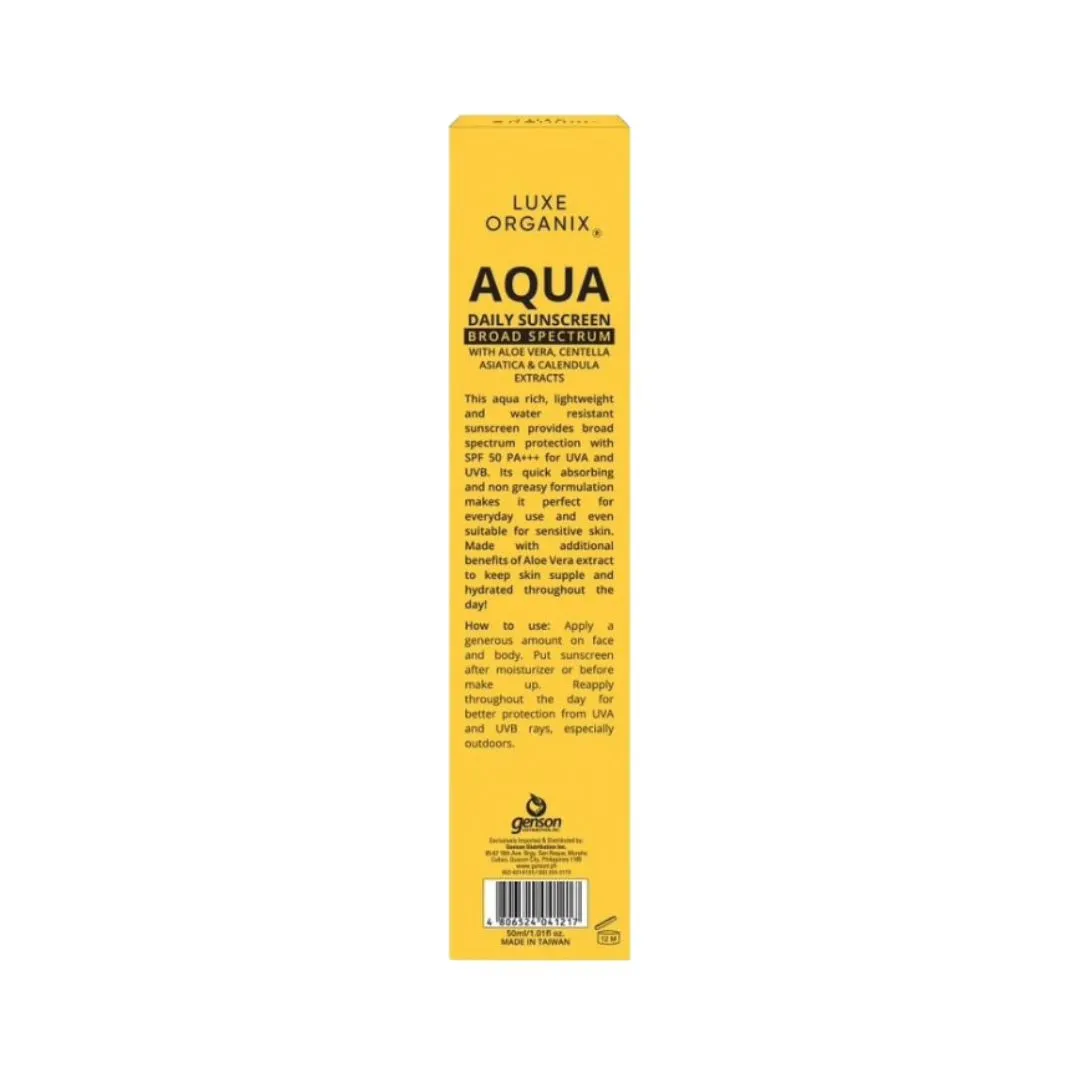 Aqua Daily Sunscreen 50ml