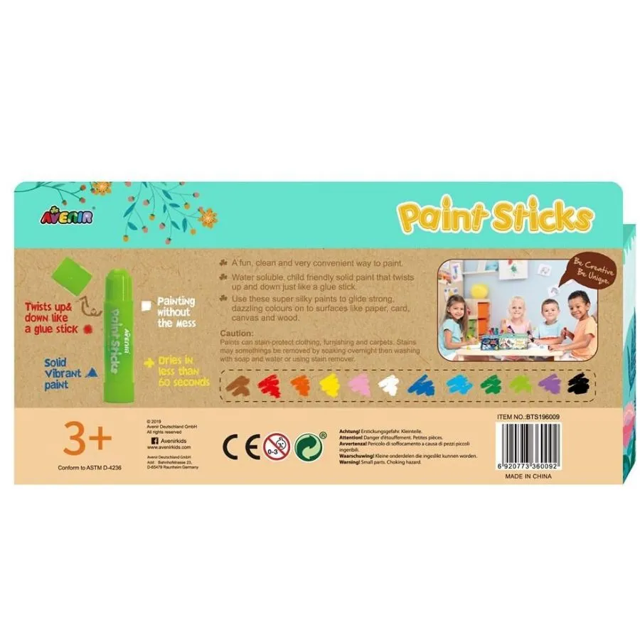 Avenir - Paint Sticks 12 Colours