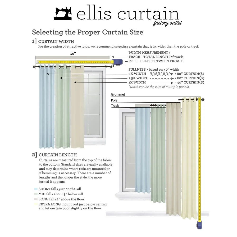 Balmoral Floral Print Tailored Panel Curtain 48-Inch-by-84-Inch - Sage/Wine