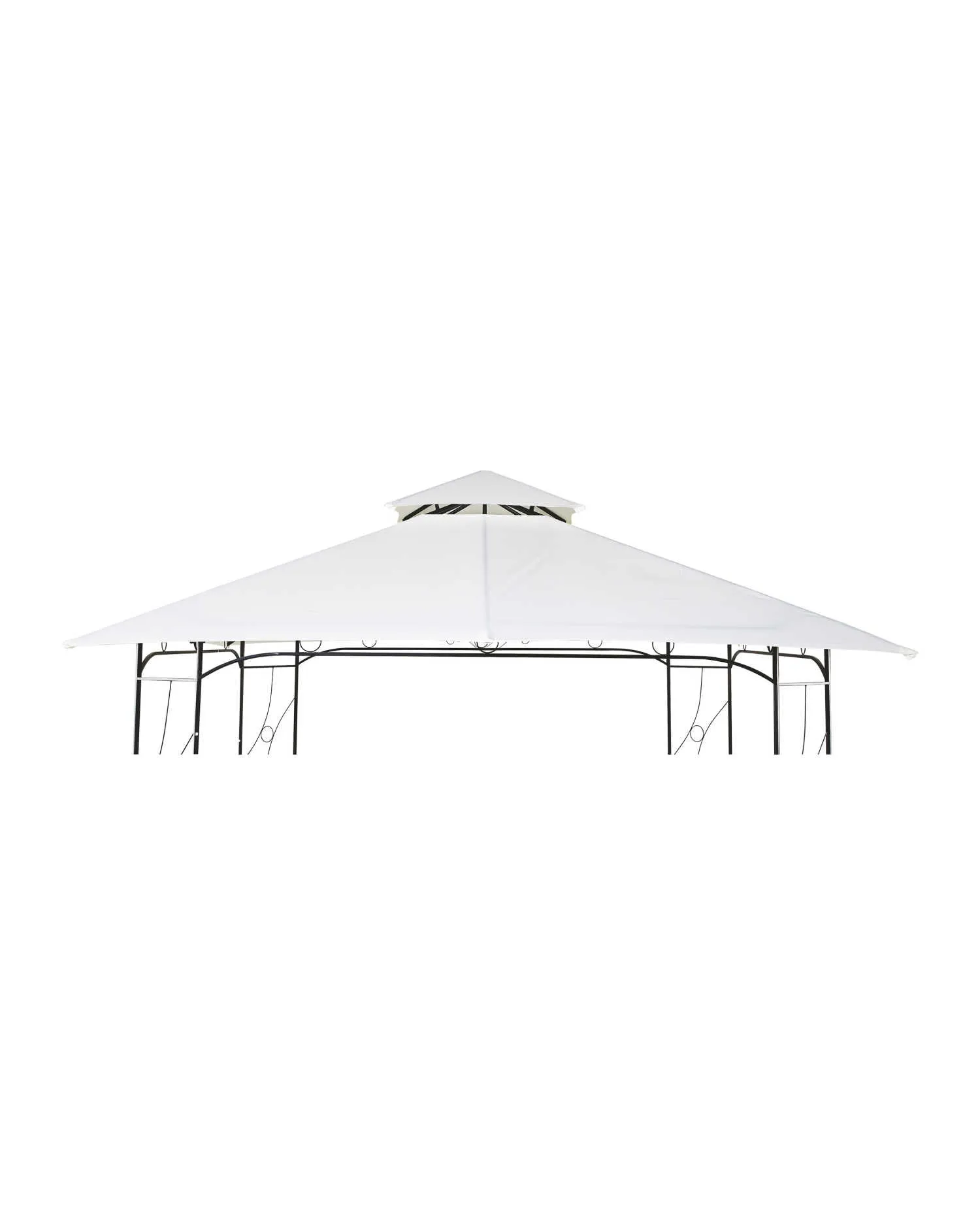 Canopy for 2.9m x 2.9m Aldi Gardenline Decorative Patio Gazebo - Two Tier