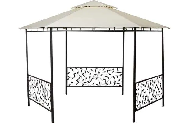 Canopy for 4m Homebase Lucca Hexagonal Patio Gazebo - Two Tier