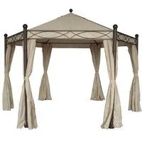 Canopy for 4m Range Venice Hexagonal Patio Gazebo - Single Tier