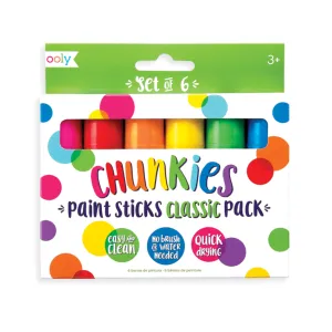 Chunkies Paint Sticks - Classic Pack - Set of 6