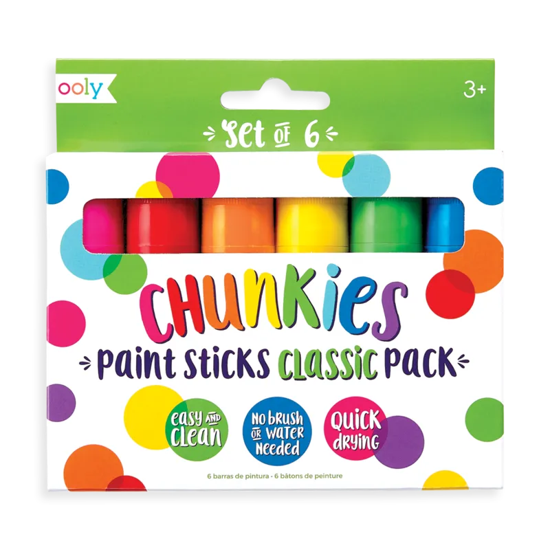 Chunkies Paint Sticks - Set of 6
