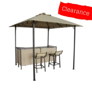 CLEARANCE - Canopy for 2.4m x 2.4m Patio Gazebo - Single Tier
