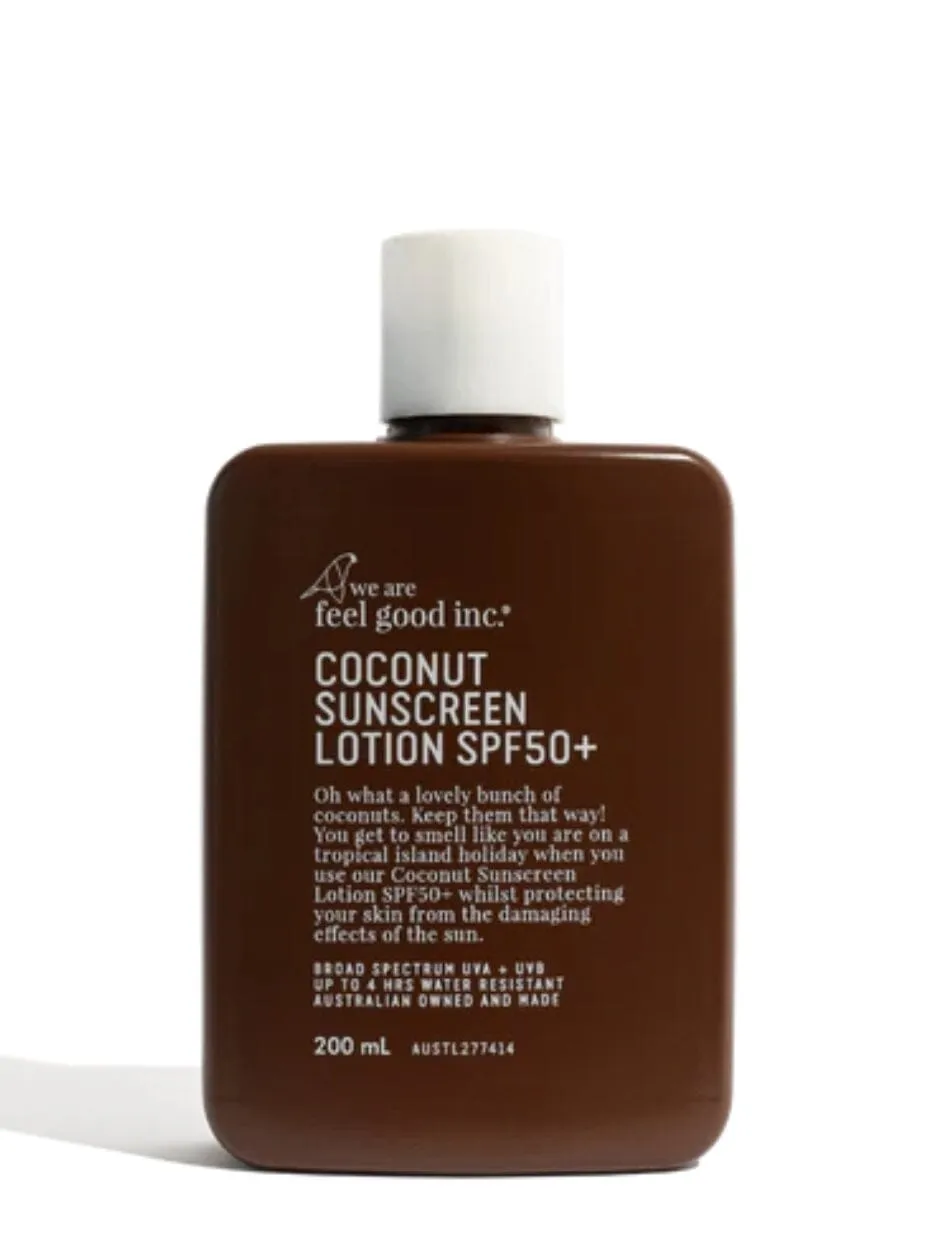 Coconut Sunscreen 200ml SPF50 