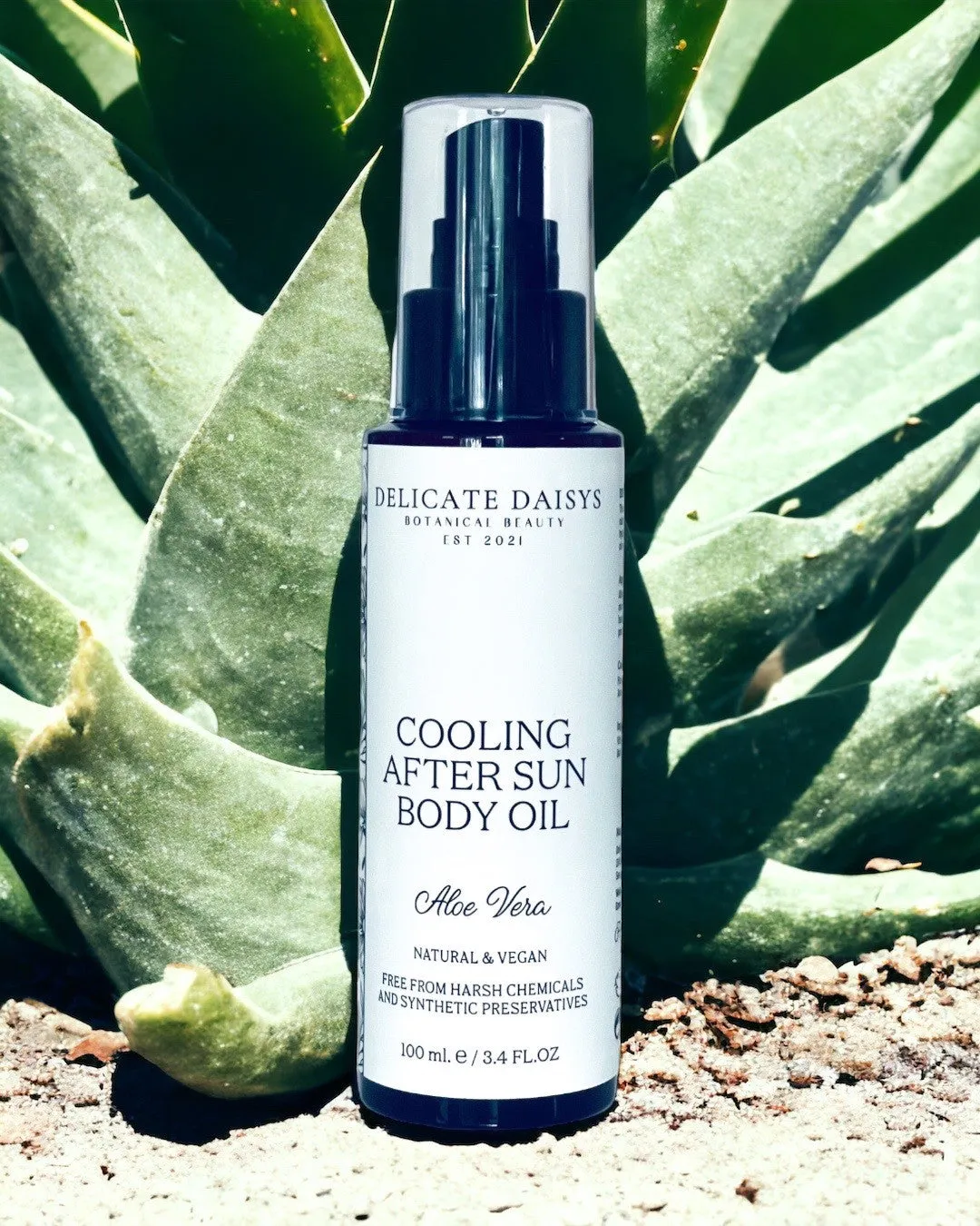 Cooling After Sun Body Oil Aloe Vera