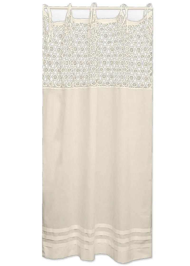 Crochet Envy Pearl Panel Curtains 63"
