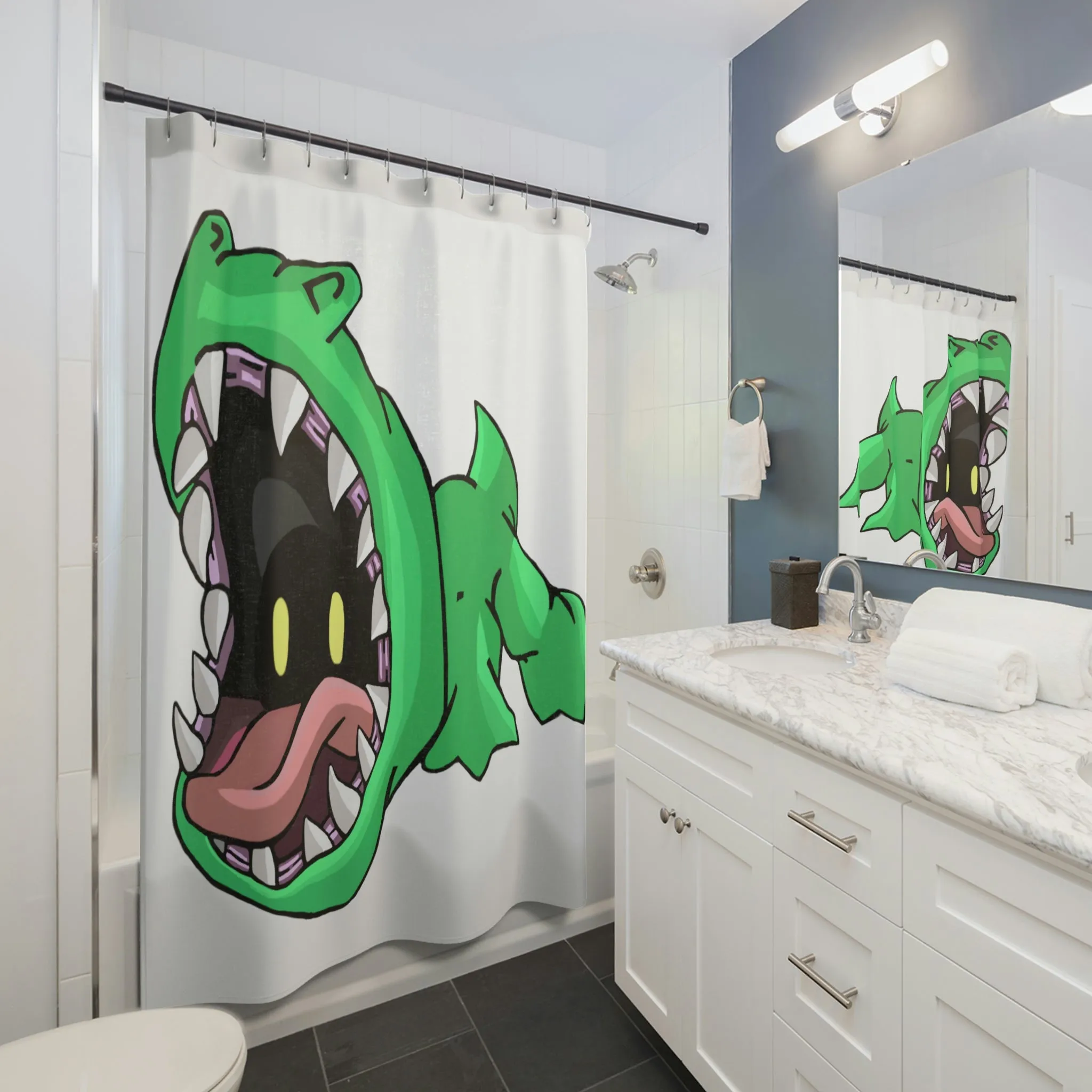 Crock Shower Curtains