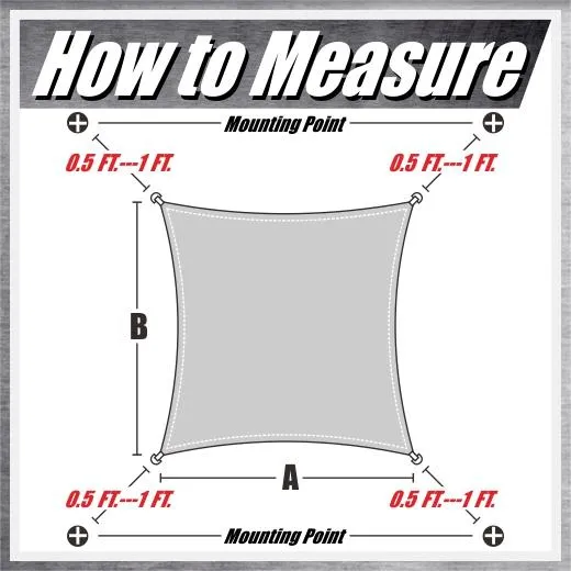 Custom Made-to-Order Waterproof Shade Sail