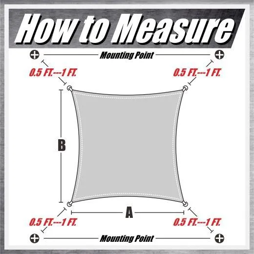 Custom Waterproof Sun Shade Sail