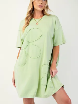 Daisy Patch T-Shirt Dress