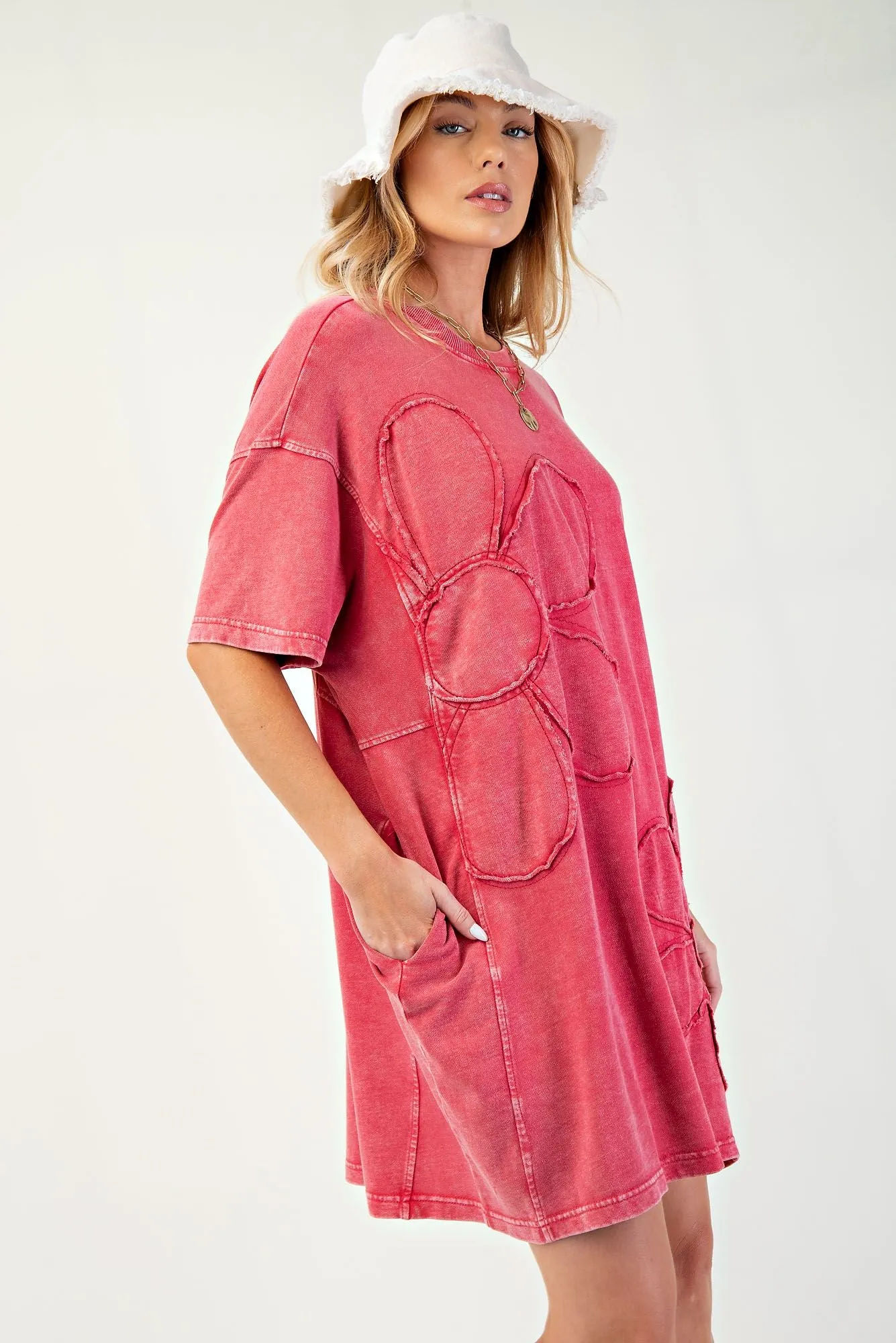Daisy Patch T-Shirt Dress