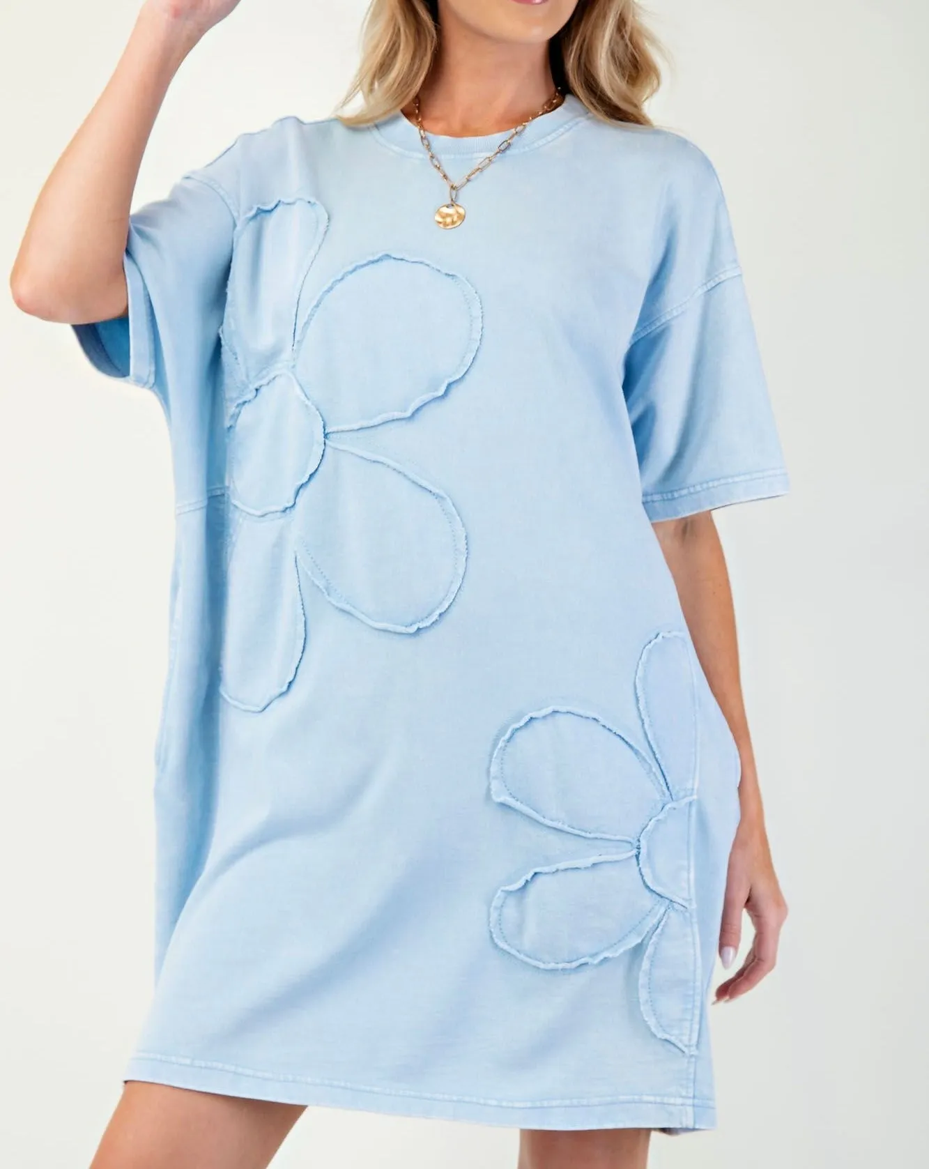 Daisy Patch T-Shirt Dress