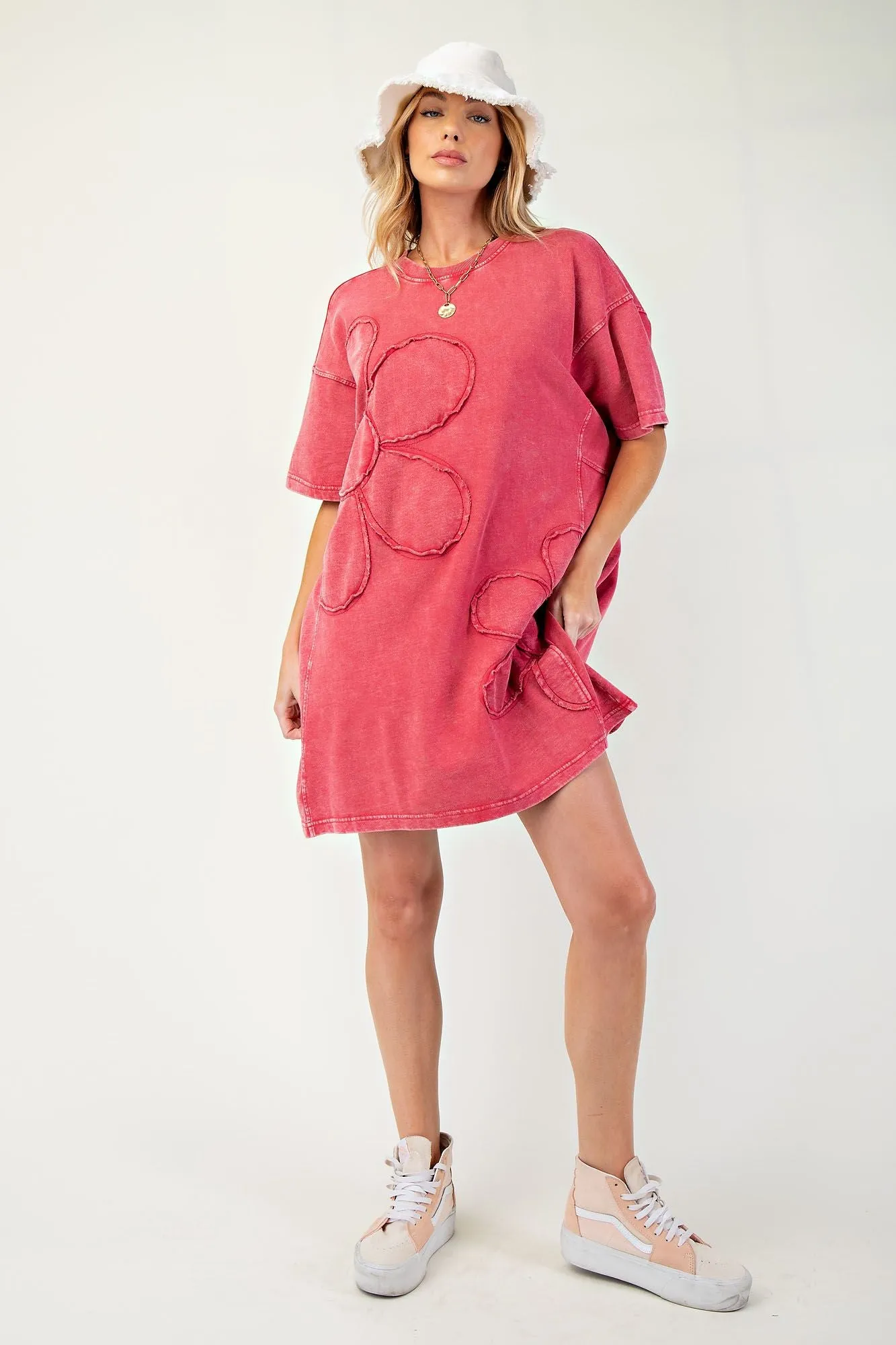 Daisy Patch T-Shirt Dress
