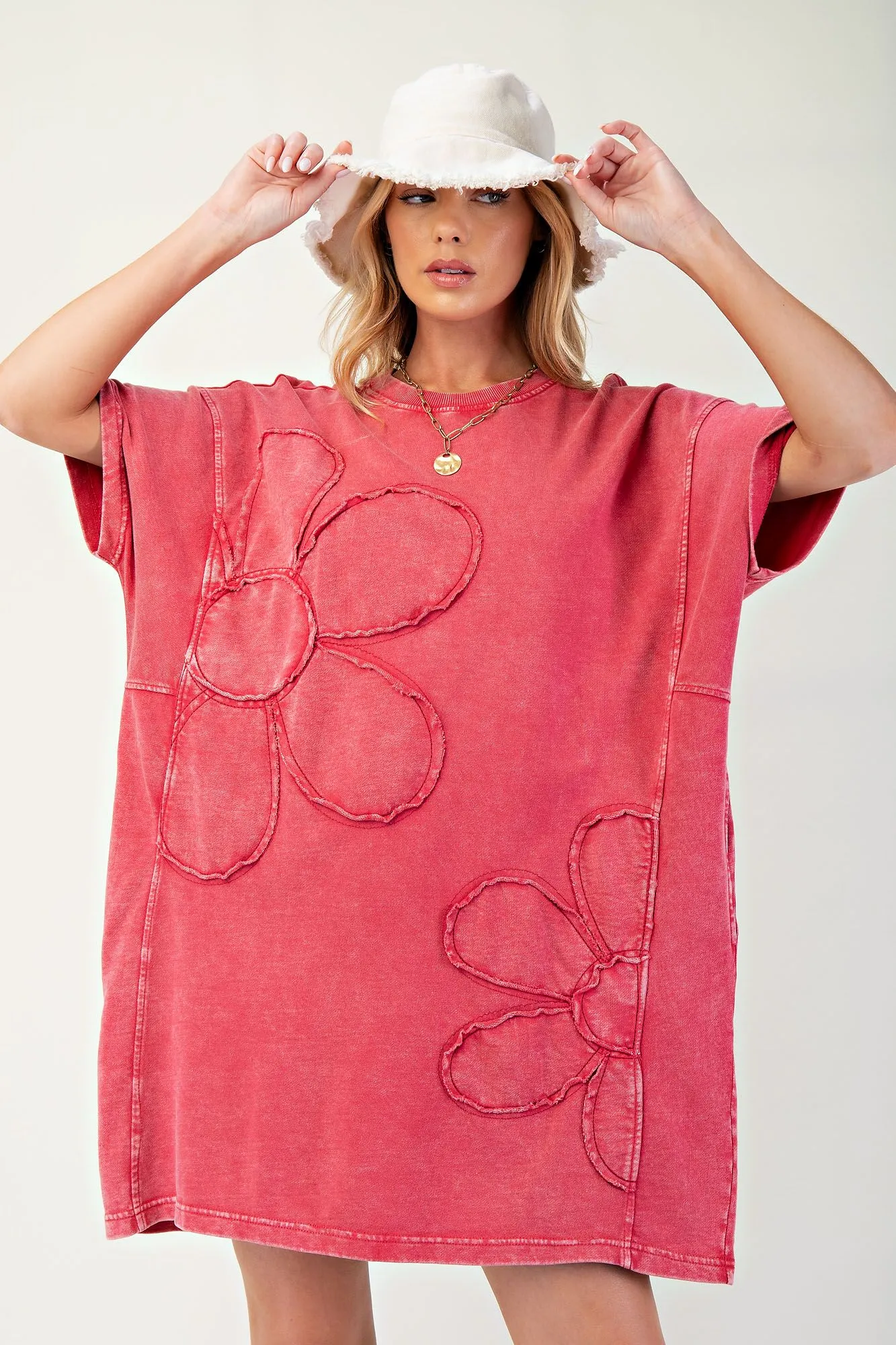 Daisy Patch T-Shirt Dress