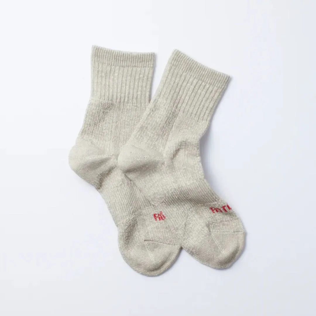 Double Face Mid Socks (Grey)