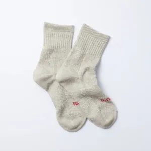 Double Face Mid Socks (Grey)
