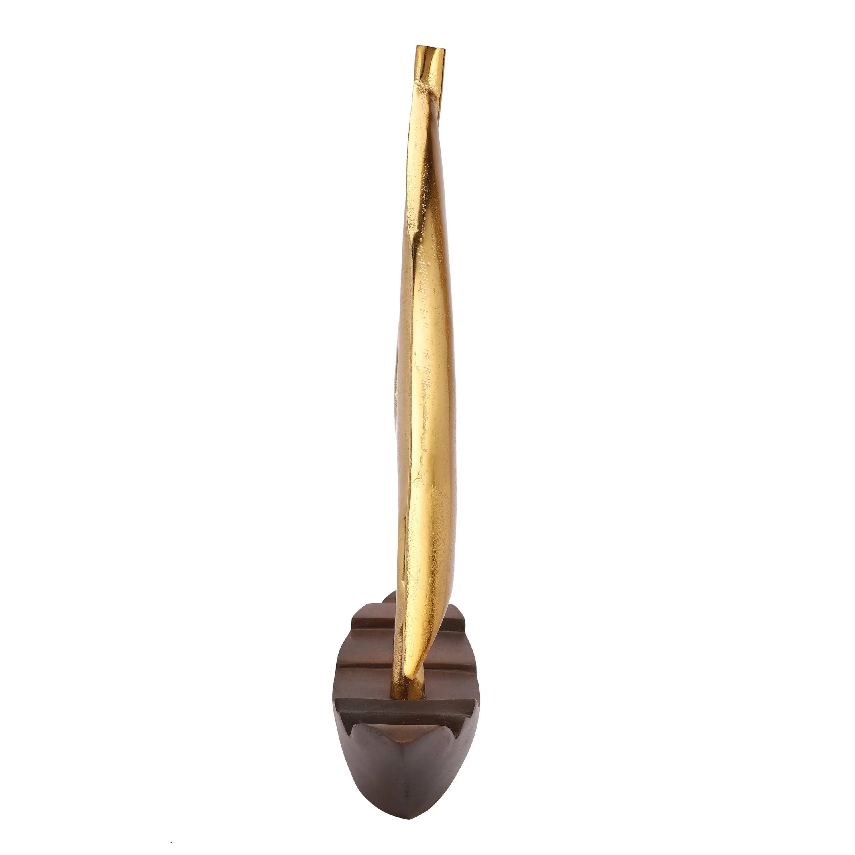 Dream Boat Large Raw Decorative Showpiece For Table Decor & Gifting