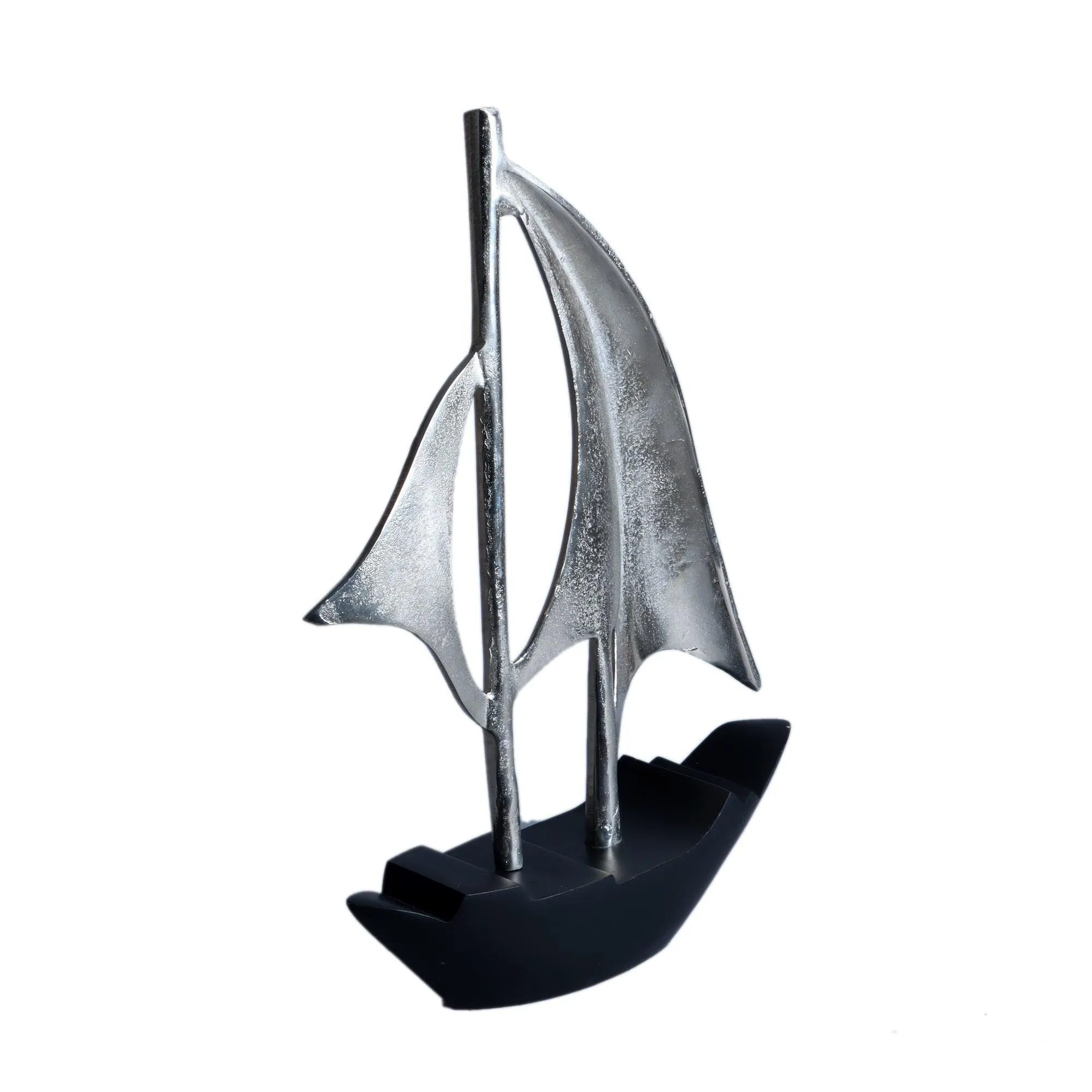 Dream Boat Large Raw Decorative Showpiece For Table Decor & Gifting