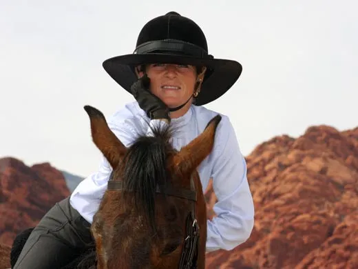 Equestrian Petite Helmet Visor Brim
