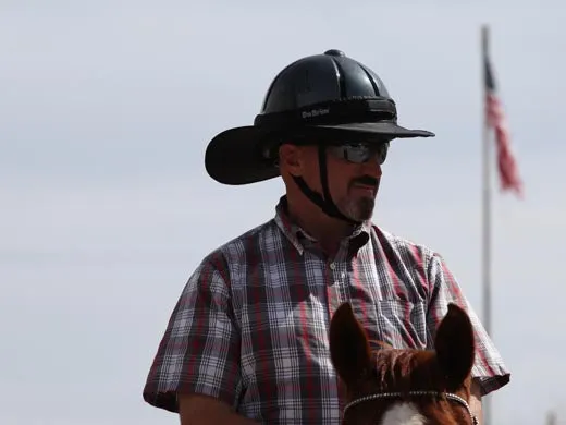 Equestrian Petite Helmet Visor Brim
