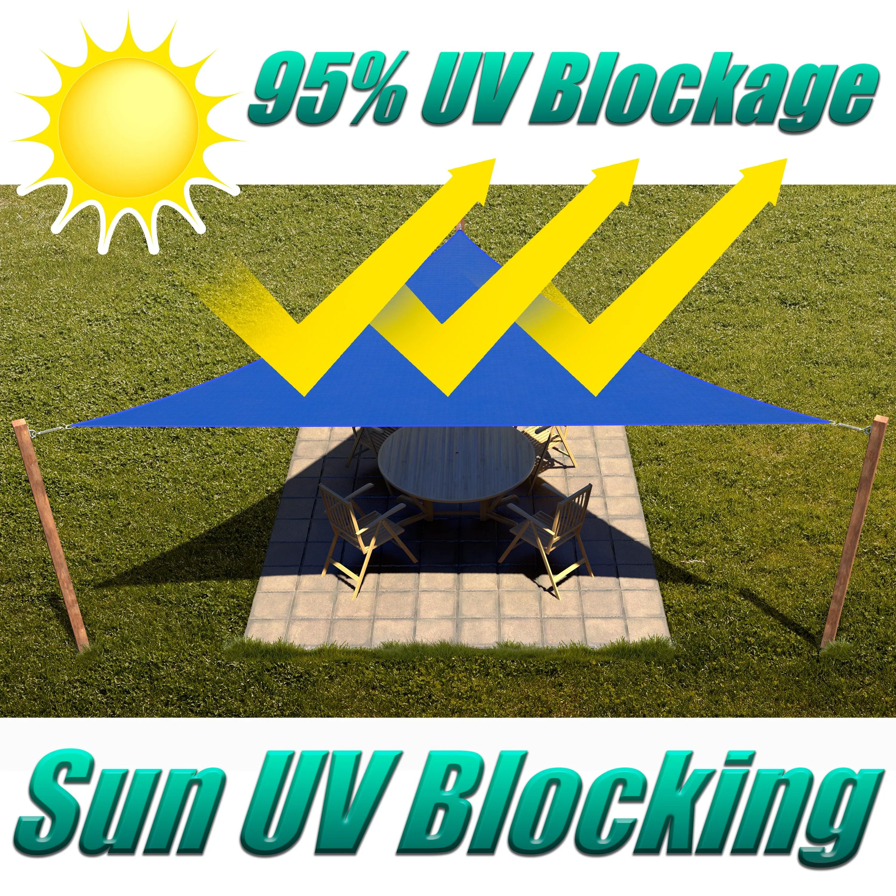 Equilateral Triangle Sun Shade Sail