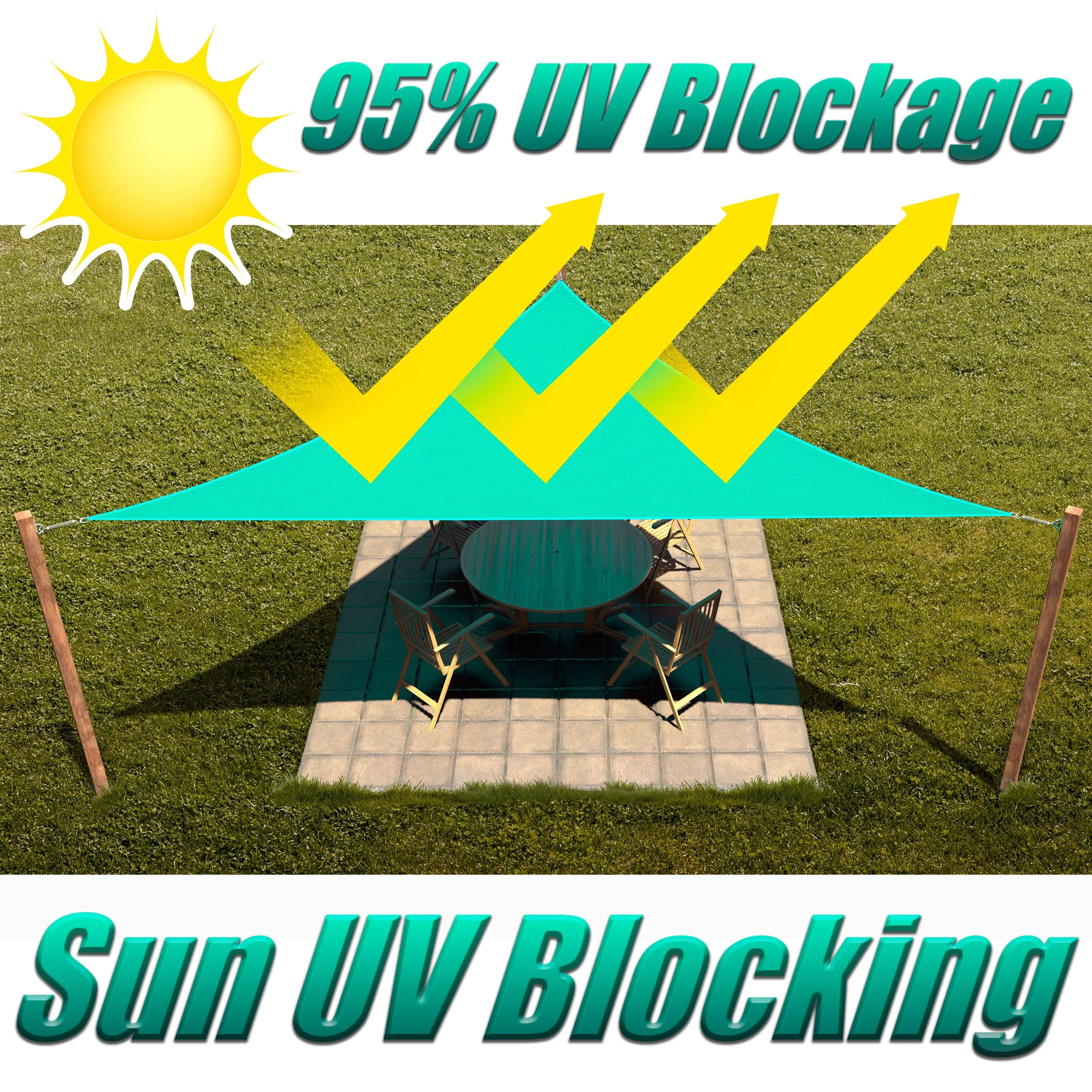 Equilateral Triangle Sun Shade Sail