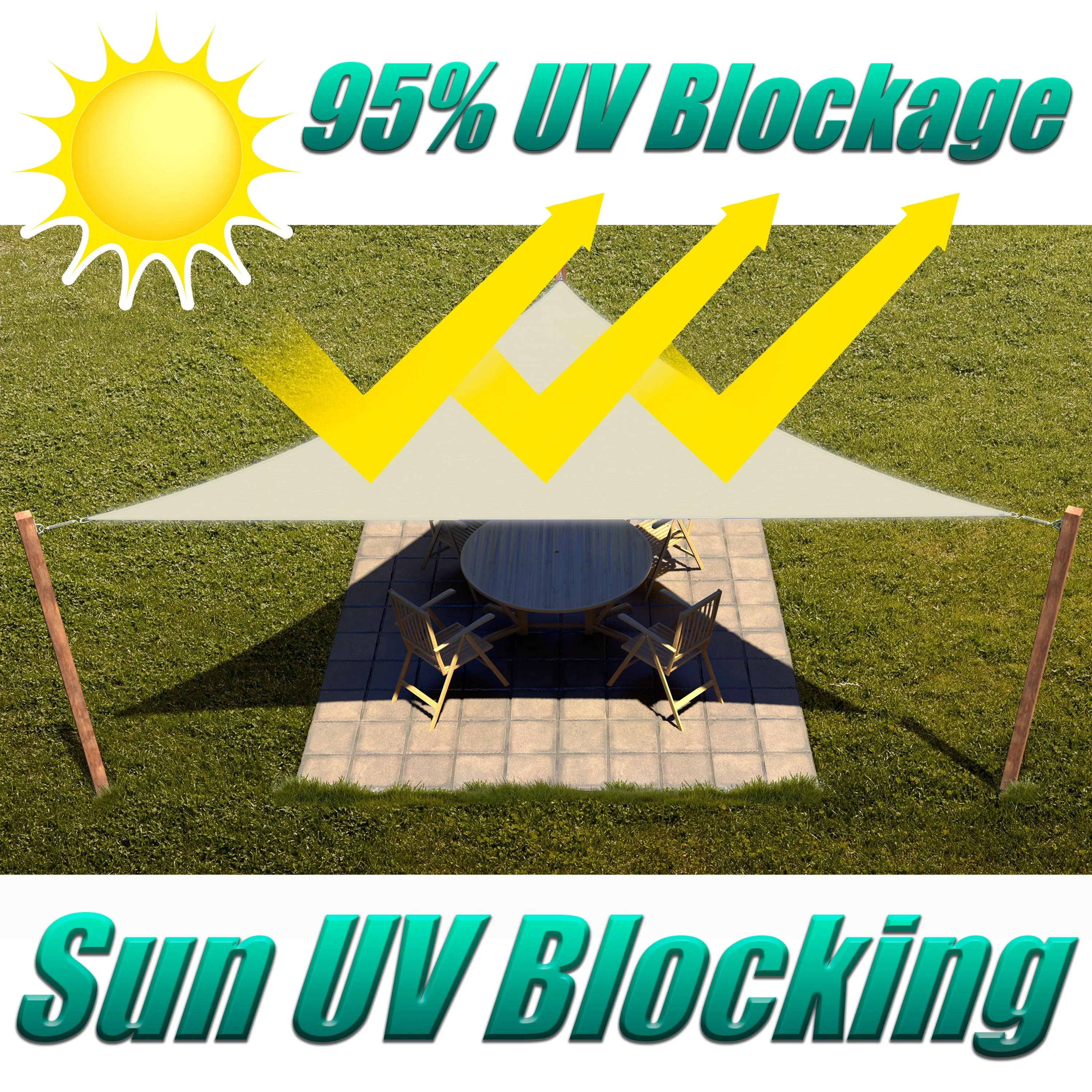 Equilateral Triangle Sun Shade Sail