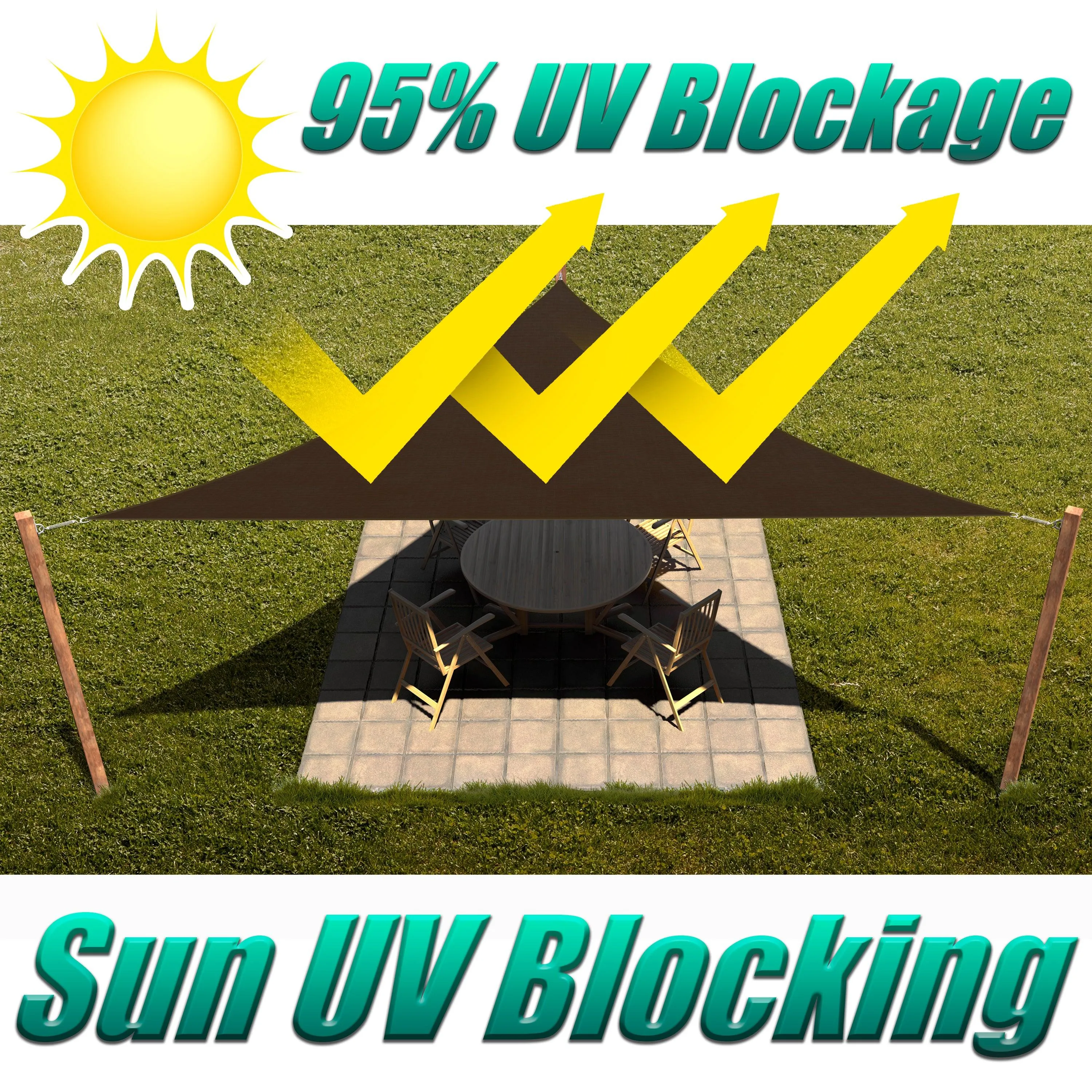 Equilateral Triangle Sun Shade Sail