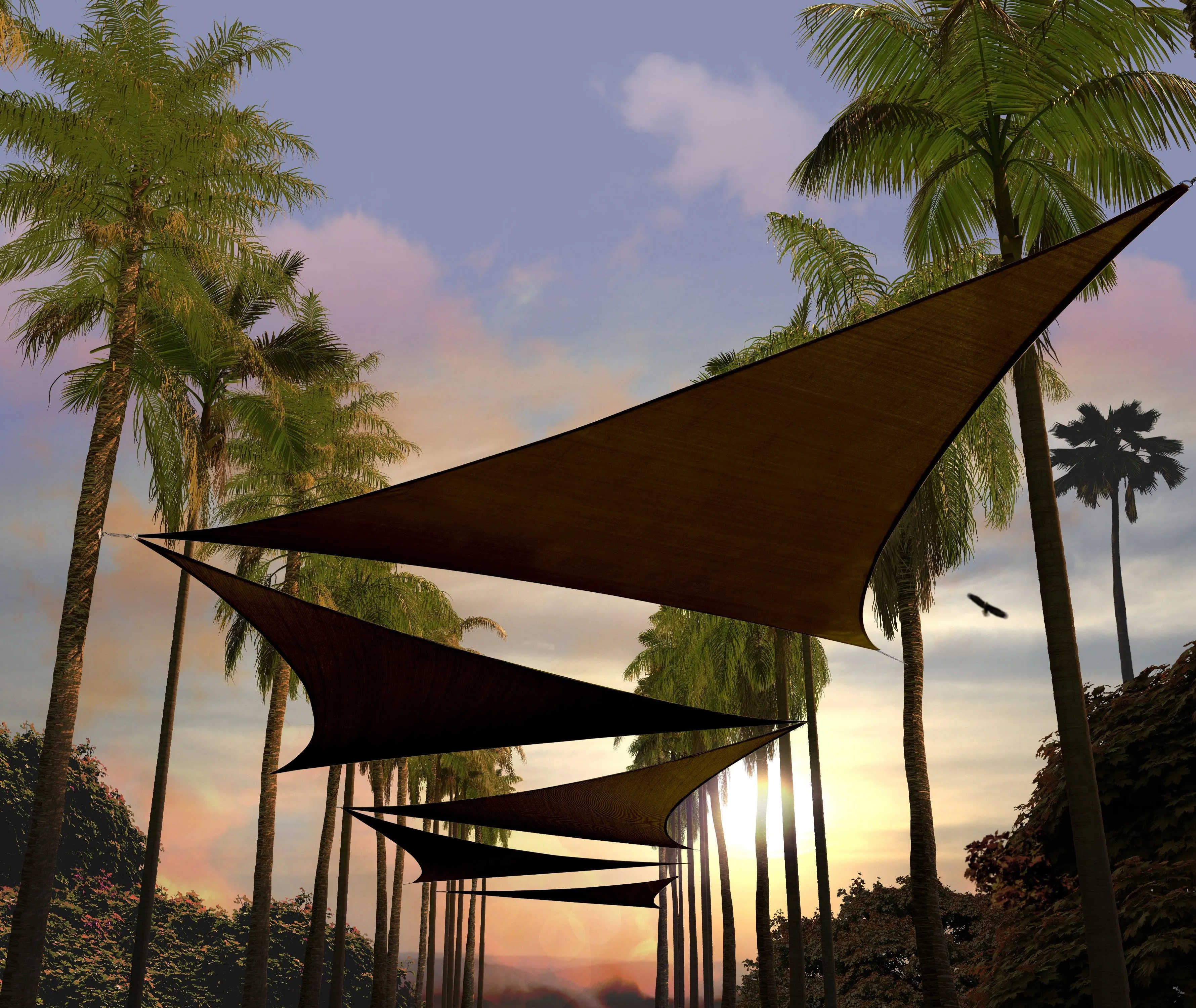 Equilateral Triangle Sun Shade Sail