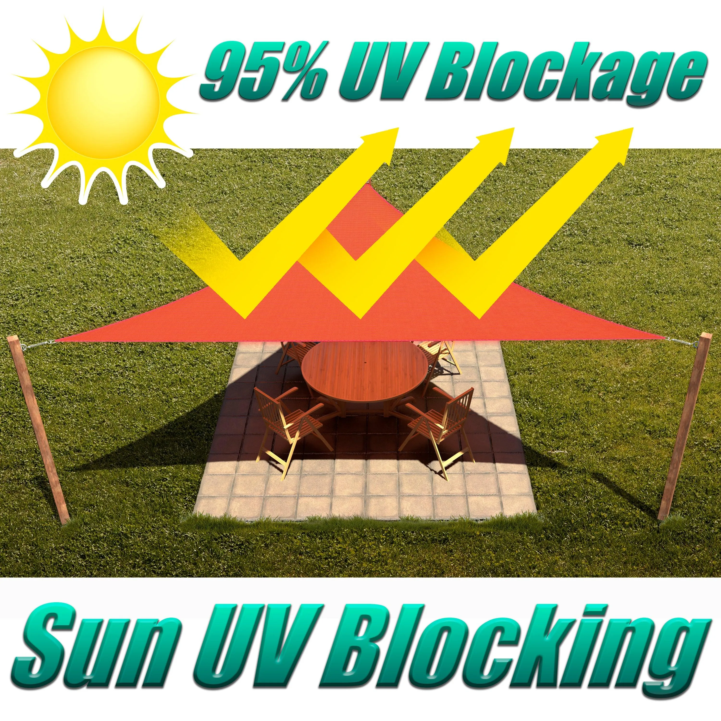 Equilateral Triangle Sun Shade Sail