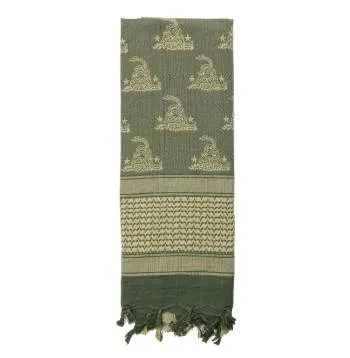 Gadsden Snake Shemagh Tactical Desert Scarf