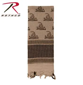 Gadsden Snake Shemagh Tactical Desert Scarf