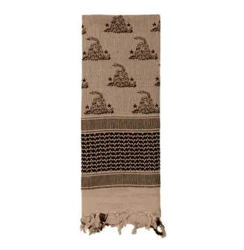 Gadsden Snake Shemagh Tactical Desert Scarf