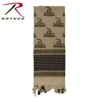 Gadsden Snake Shemagh Tactical Desert Scarf