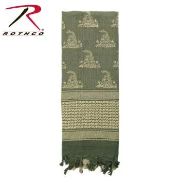 Gadsden Snake Shemagh Tactical Desert Scarf