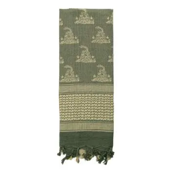 Gadsden Snake Shemagh Tactical Desert Scarf