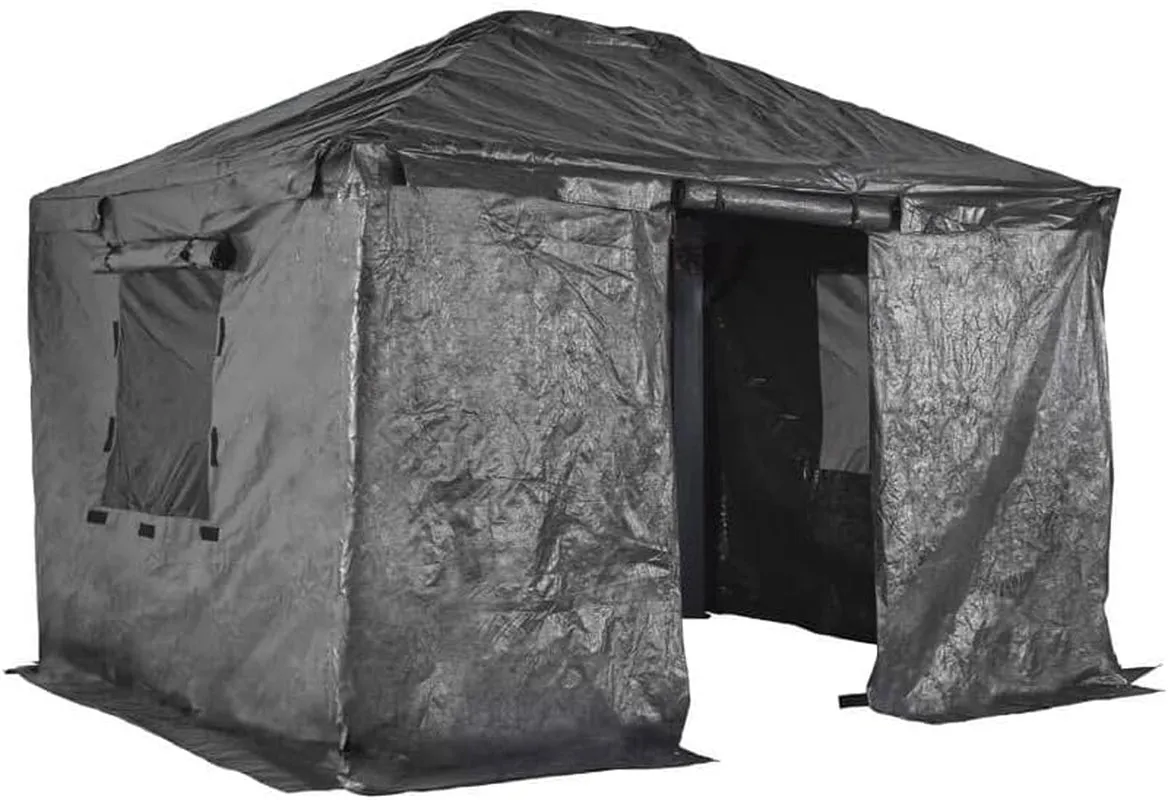 Gazebo Accessories 12' X 20' Universal Winter Cover for Outdoor Sun Shelters and Gazebos