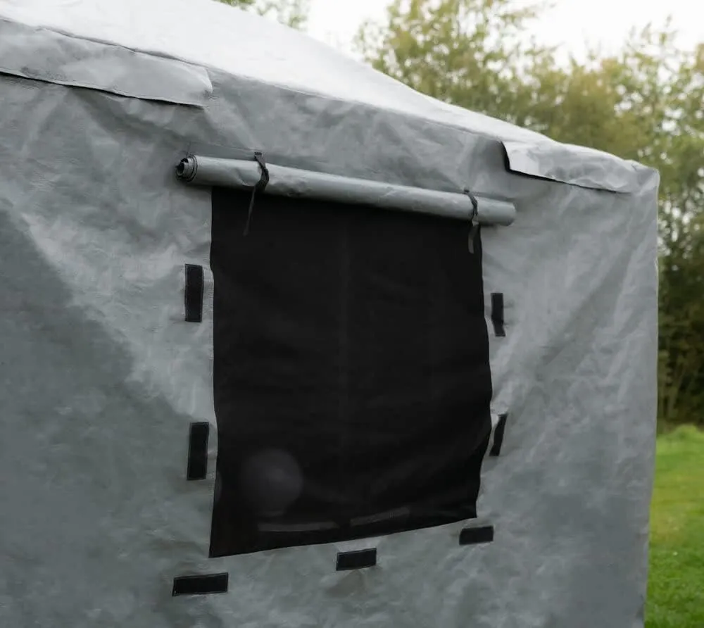 Gazebo Accessories 12' X 20' Universal Winter Cover for Outdoor Sun Shelters and Gazebos
